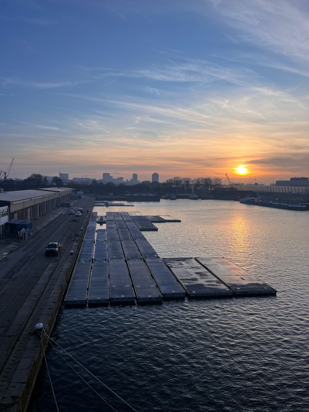 Bouwen van de steigers 